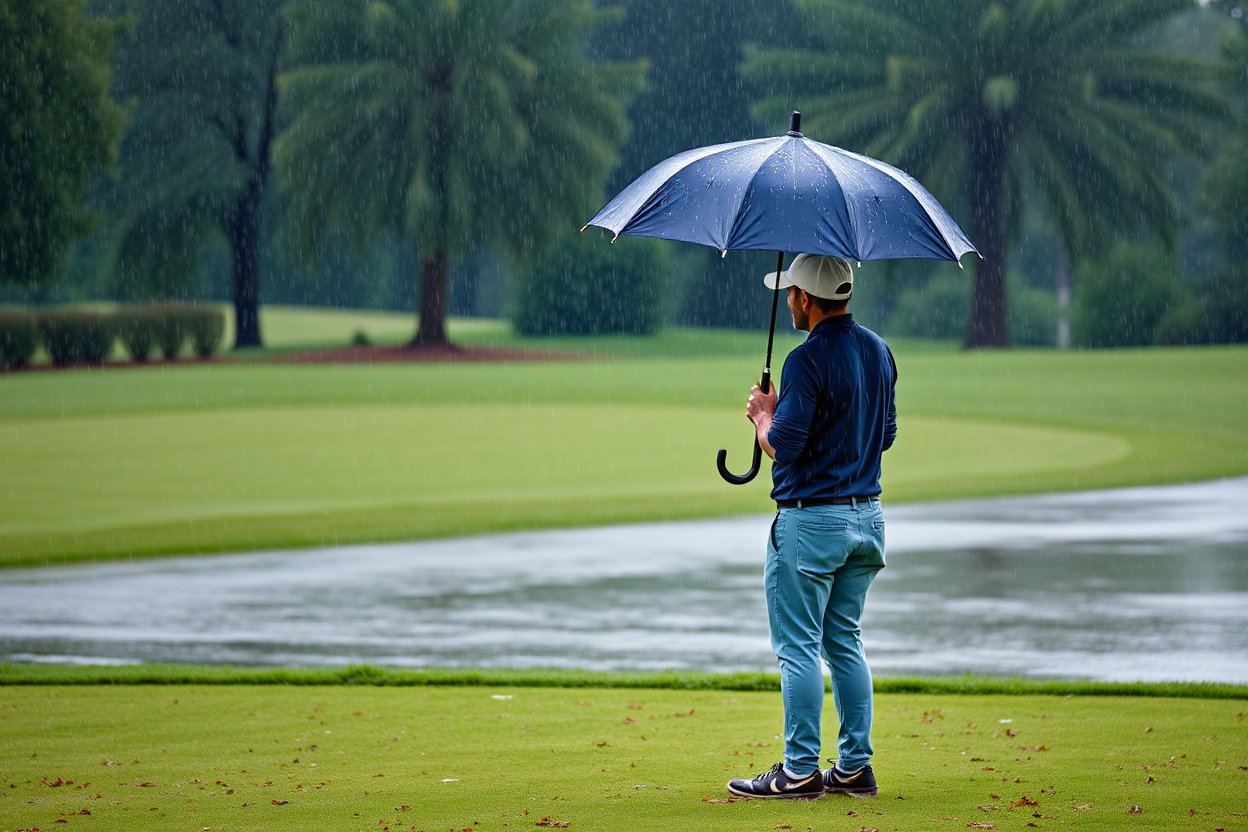 The Players Championship Final Round is Halted as Storms Roll in at TPC Sawgrass The Severe Weather Disrupts the PGA Tour's Signature Event, which Leads to the Play Suspension