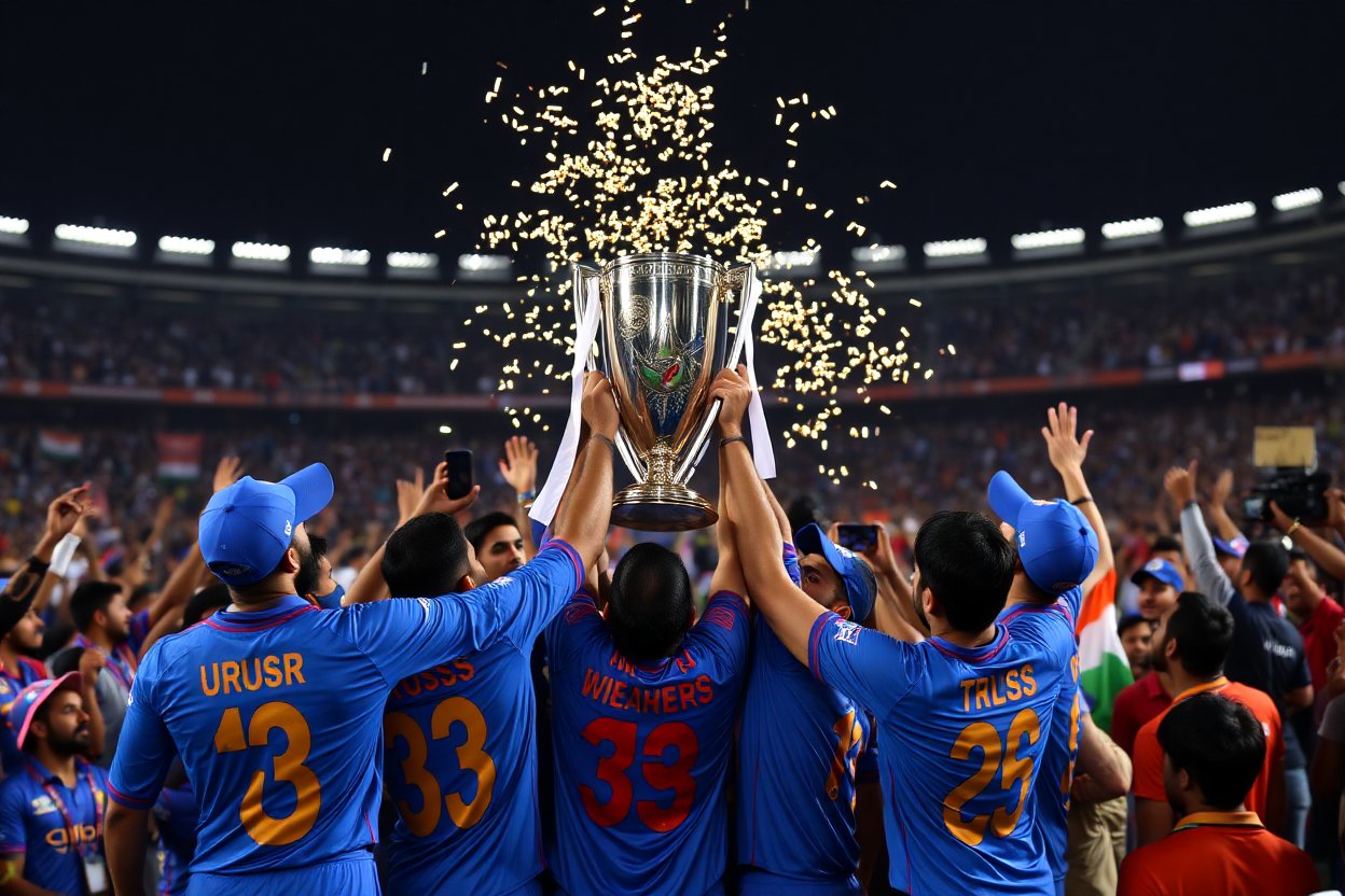 **ICC Champions Trophy Winners List: India Defeat New Zealand by 4 Wickets in Final, Clinch Historic Title After 12-Year Wait**